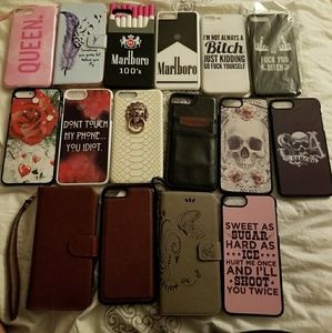 16 Iphone 7+ cases..